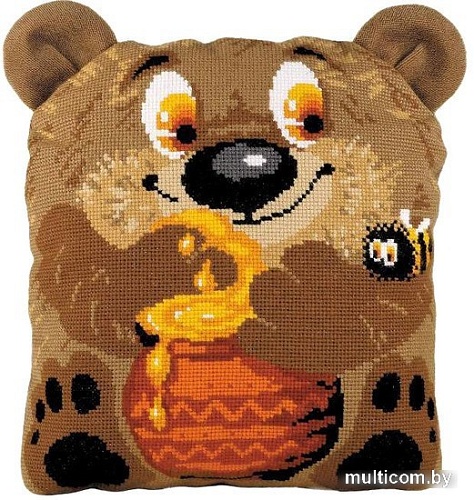 Набор для вышивания Риолис Подушка «Медвежонок» 1590