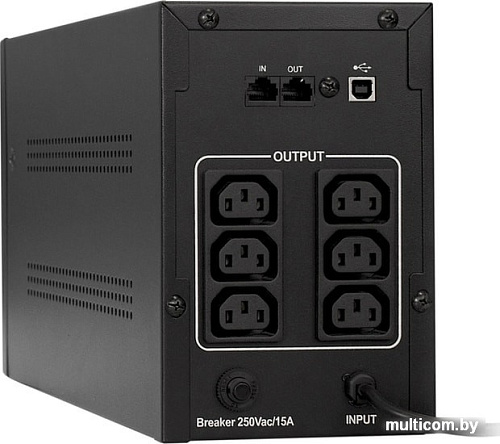 Источник бесперебойного питания ExeGate SpecialPro UNB-1500.LED.AVR.C13.RJ.USB