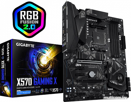 Материнская плата Gigabyte X570 Gaming X