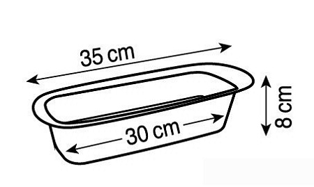 Форма для выпечки Pyrex asimetriA AS30BL0