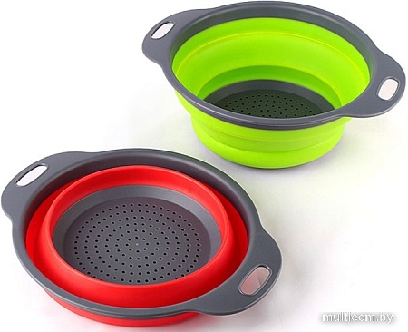 Дуршлаг Darvish DV-H-1182 (красный)