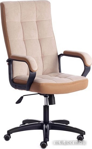 Кресло TetChair Trendy (флок, бежевый/бронзовый)
