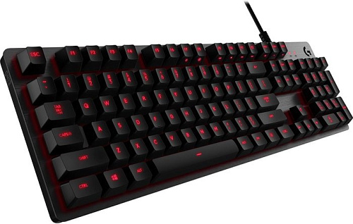 Клавиатура Logitech G413 920-008312 (черный, нет кириллицы)