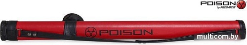 Чехол для кия Poison Armor Velcro 1x1 05105 (красный/черный)