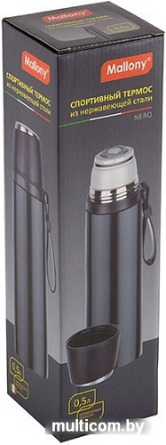 Термос Mallony Nero 005242 0.5л (черный)