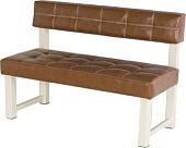 Банкетка AMC Банкетка Lux 1 слоновая кость/теракот