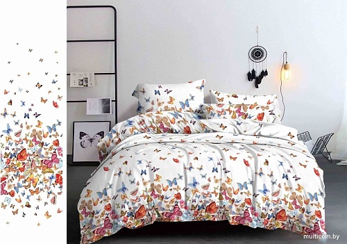 Постельное белье Pandora № 11471-11 (S/P) Евро-стандарт (полисатин)