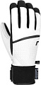 Горнолыжные перчатки Reusch Mara R-TEX XT 6231209-1031 (р-р 8, White/Pied De Poule)