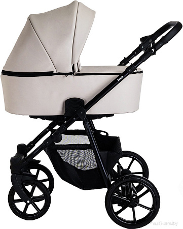 Универсальная коляска Pituso Tossa 2 в 1 (кожа, light grey)