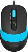 Мышь A4Tech Fstyler FM10S (голубой/черный)