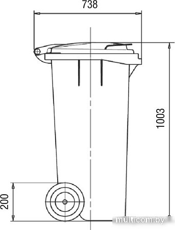 ESE 240 л (зеленый)