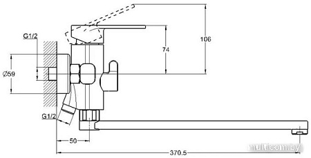 Смеситель Econoce EC0393