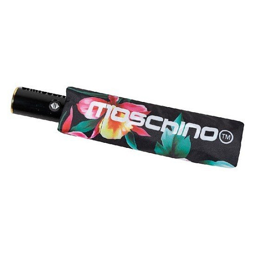 Зонт Moschino Hibiscus Black