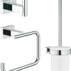 Набор для туалета Grohe Essentials Cube 40757001 (хром)