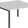 Стол Norden 160x143.8x75 SG.246.WH.63.AN (антрацит/белый)