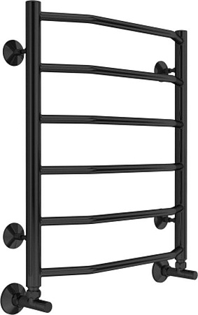 Полотенцесушитель TERMINUS Виктория П6 500хx600 (RAL 9005 матовый черный)