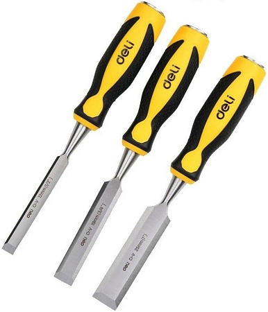 Набор стамесок Deli DL6203-ED1 (3 предмета)