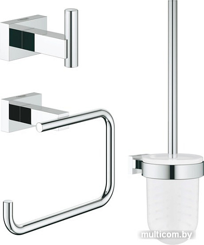 Набор для туалета Grohe Essentials Cube 40757001 (хром)
