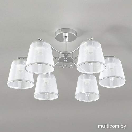Люстра средней высоты Escada 642/6PL Chrome
