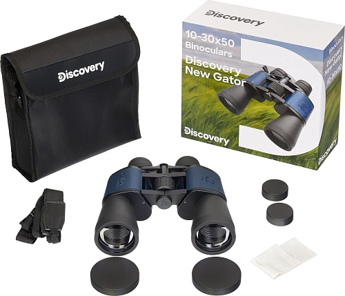 Бинокль Levenhuk Discovery New Gator 10–30x50 84630