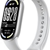 Фитнес-браслет Xiaomi Smart Band 10 M2459B1 (серебристый, с белым силиконовым ремешком, международная версия)
