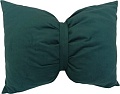 Декоративная подушка Sled Бант 45x35x17 (зеленый)