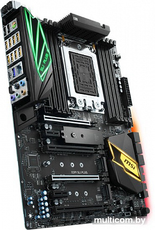 Материнская плата MSI X399 SLI Plus