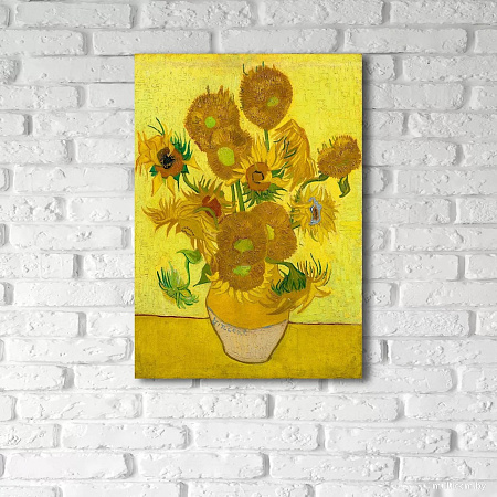 Картина Stamprint Подсолнухи 2 В. ван Гог PT006 (100x70)