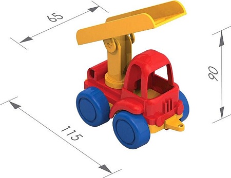 Нордпласт Пожарная машина Нордик 105/1