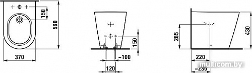 Биде Laufen Kartell [8323310003021]