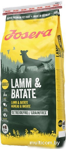 Сухой корм для собак Josera Lamb & Batate 1221 12.5 кг