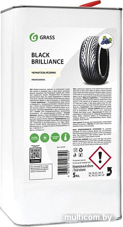 Grass Чернитель резины Black brilliance 5 л 125101