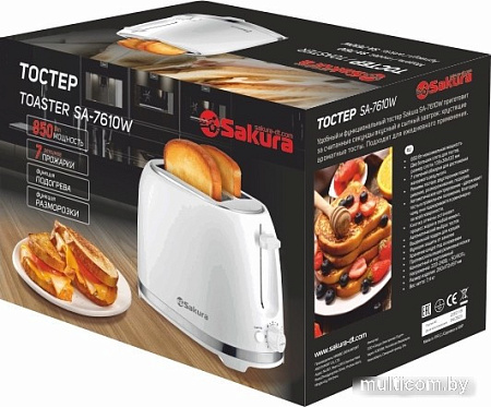 Тостер Sakura SA-7610W