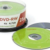 DVD-RW диск Mirex 4.7Gb 4x UL130032A4M (25 шт.)
