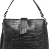 Женская сумка Souffle 101 1015001 (черный кайман эластичный)