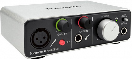 Аудиоинтерфейс Focusrite iTrack Solo