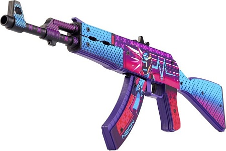 Модель автомата VozWooden Active АК-47 Неоновый Гонщик 2004-0105