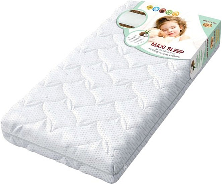 Матрас Boom Baby Newbaby Maxi Sleep стеганый трикотаж 80x160