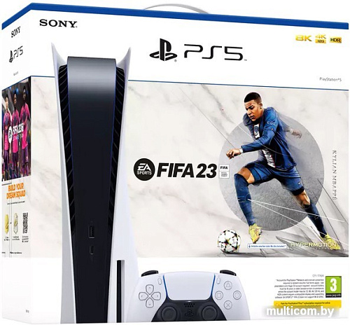 Игровая приставка Sony PlayStation 5 + FIFA 23
