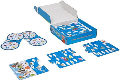 Развивающая игра Bondibon Вечеринка пингвинов ВВ3438