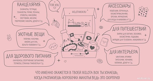 Подарочный набор Milota Box Moo Box Mini MBS037