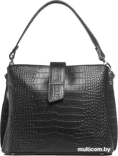Женская сумка Souffle 101 1015001 (черный кайман эластичный)