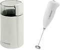 Электрическая кофемолка Esperanza Espersso EKC001W + капучинатор EKF001W