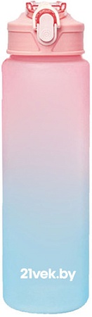 Бутылка для воды 21vek 8019902 800мл (розовый градиент)