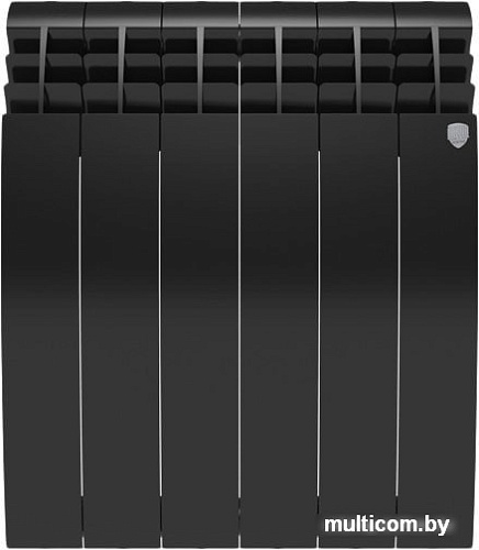 Алюминиевый радиатор Royal Thermo Biliner Alum 500 Noir Sable (6 секций)