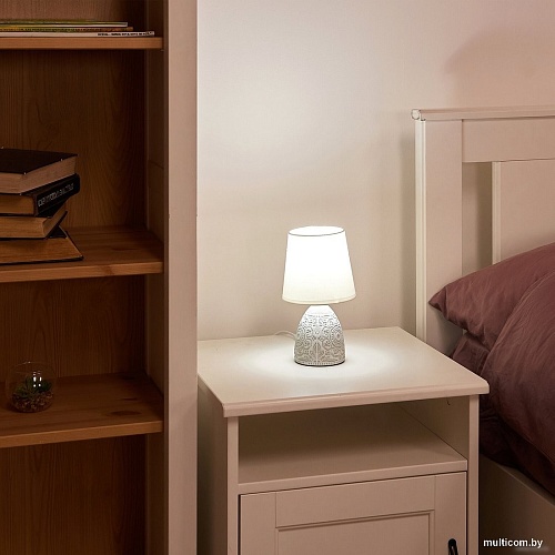 Настольная лампа Uniel UML-B301 E14 LIGHT GREY UL-00010751