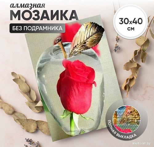 Solmax&Creators Красная роза CP54076