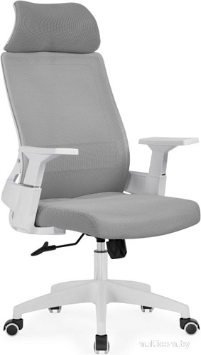 Офисное кресло Woodville Flok (серый/белый)