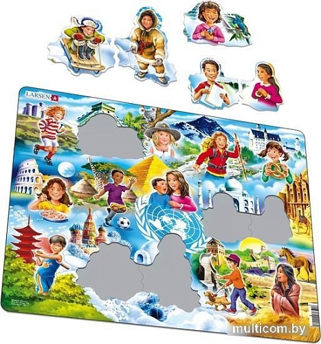 Мозаика/пазл Larsen Дети разных национальностей NM8
