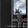 Кнопочный телефон Maxvi P18i (черный)
